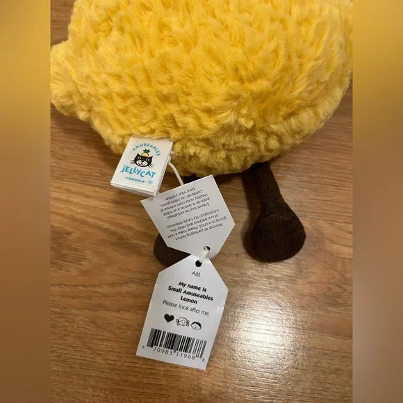 Jellycat Amuseables Lemon – NWT, Medium Plush, Fast US Shipping - Picture 3 of 4